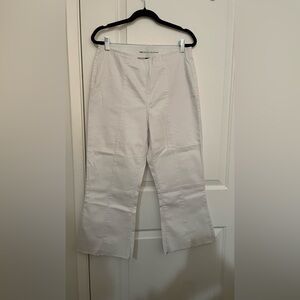 INC International Concepts White Flare Jeans
